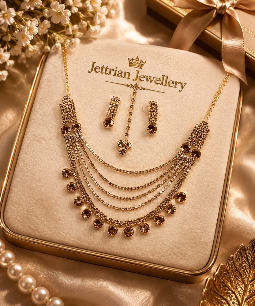 Royal Grace Statement Necklace Set